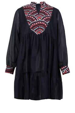 Sale Greek Archaic Kori Cotton Dress Alexa | Black... | | Little Soho