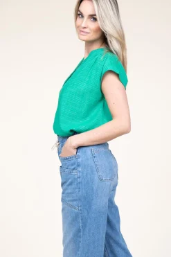 Store Stella Forest Cotton Mix Blouse Ophelia | Green... | | Little Soho