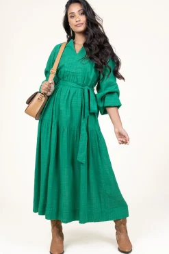 Best Stella Forest Cotton Mix Maxi Dress Ophelia | Green... | | Little Soho