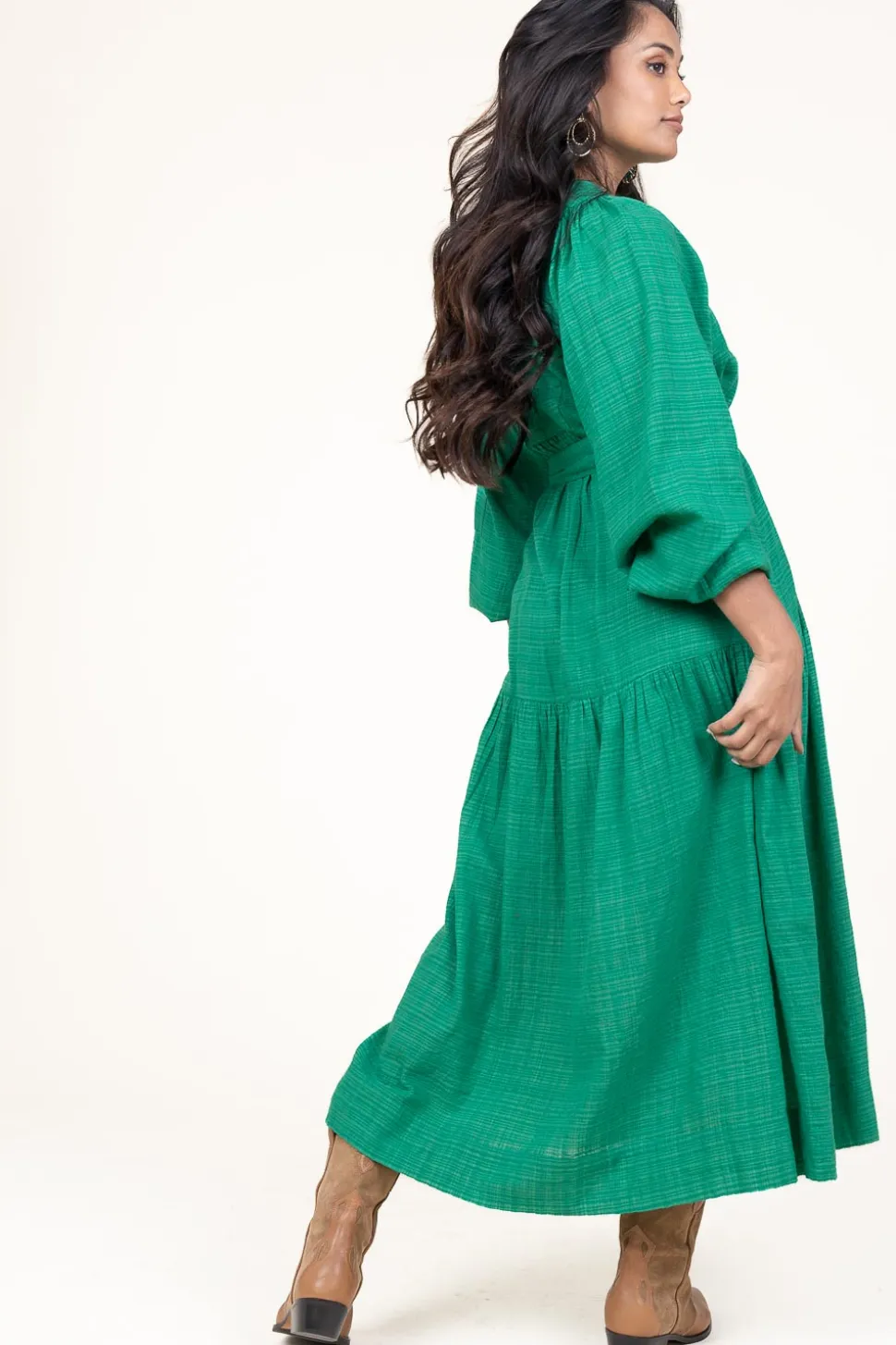 Best Stella Forest Cotton Mix Maxi Dress Ophelia | Green... | | Little Soho
