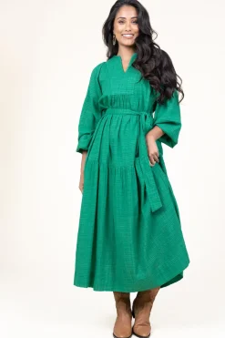 Best Stella Forest Cotton Mix Maxi Dress Ophelia | Green... | | Little Soho
