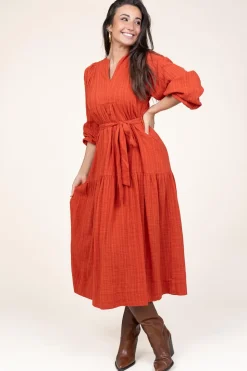 Outlet Stella Forest Cotton Mix Maxi Dress Ophelia | Red... | | Little Soho