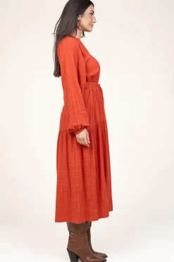 Outlet Stella Forest Cotton Mix Maxi Dress Ophelia | Red... | | Little Soho