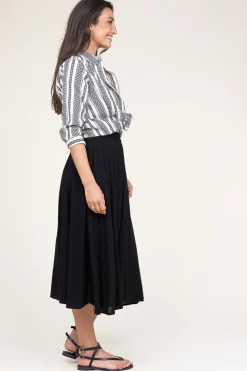 Flash Sale Stella Forest Cotton Mix With Midi Skirt Ophelia | Black... | | Little Soho