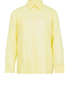 Discount Antik Batik Cotton Voile Blouse Anna | Yellow... | | Little Soho