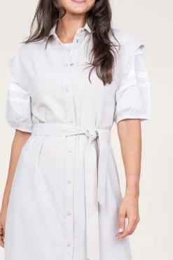 Outlet Dante 6 Crepe Button-Down Dress Zadie | Natural... | | Little Soho