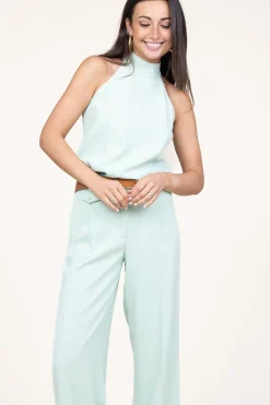 Cheap Dante 6 Crepe Halter Top Mickey | Green... | | Little Soho