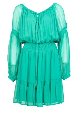 Best Liu Jo Crepe Transparant Dress Napola | Green... | | Little Soho