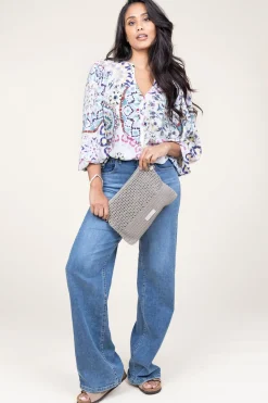 Cheap Gianni Chiarini Crochet Clutch Victoria | Taupe... | | Little Soho