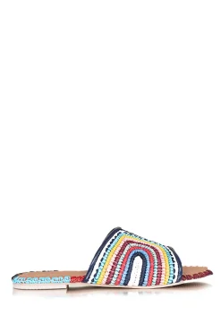 Online Toral Crochet Flip-Flops Betty | Multi... | | Little Soho