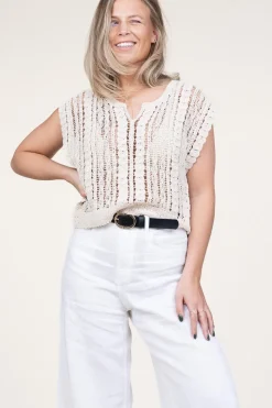 New Co'Couture Crochet Top Corma | Natural... | | Little Soho