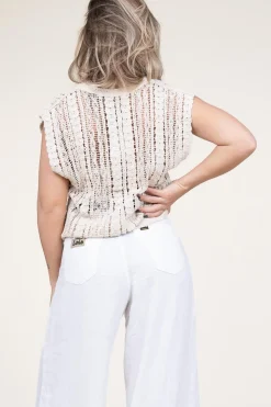 New Co'Couture Crochet Top Corma | Natural... | | Little Soho