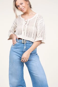 Sale Co'Couture Crochet Top Corma | Natural... | | Little Soho