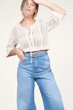 Sale Co'Couture Crochet Top Corma | Natural... | | Little Soho