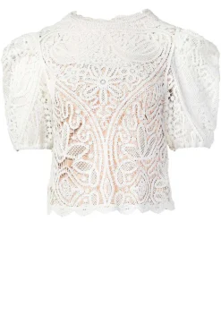 Cheap Twinset Crochet Top Lieke | Natural... | | Little Soho