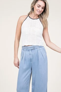 Hot Suncoo Crochet Top Pany | Natural... | | Little Soho