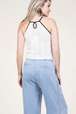 Hot Suncoo Crochet Top Pany | Natural... | | Little Soho