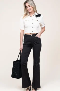 Sale Kocca Cropped Denim Jacket Bakari | Natural... | | Little Soho