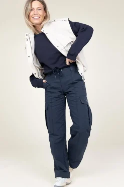 Cheap Co'Couture Cropped Sweater With Drawstring Clean | Blue... | | Little Soho