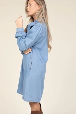 Sale Co'Couture Denim Dress With Bow Titus | Blue... | | Little Soho