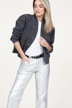 Outlet Lollys Laundry Denim Jacket Irish | Black... | | Little Soho