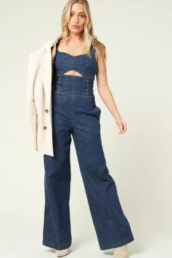Best Liu Jo Denim Jumpsuit Lizrael | Blue... | | Little Soho
