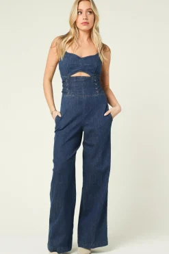 Best Liu Jo Denim Jumpsuit Lizrael | Blue... | | Little Soho