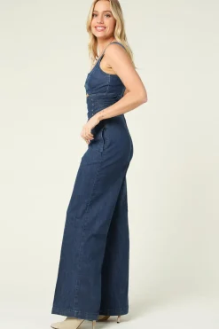 Best Liu Jo Denim Jumpsuit Lizrael | Blue... | | Little Soho