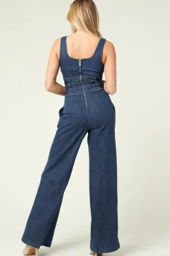 Best Liu Jo Denim Jumpsuit Lizrael | Blue... | | Little Soho