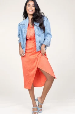 Store 45374 Denim Leather Sandals Marcelle | Blue... | March23 | Little Soho