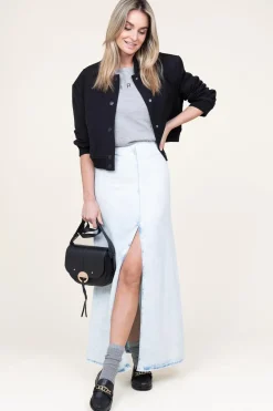 Best Sale IRO Denim Maxi Skirt Carolia | Blue... | | Little Soho