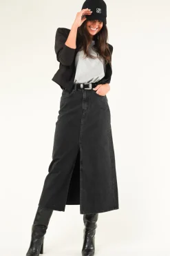 Cheap Co'Couture Denim Skirt Vika | Black... | | Little Soho