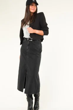 Cheap Co'Couture Denim Skirt Vika | Black... | | Little Soho