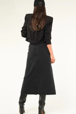 Cheap Co'Couture Denim Skirt Vika | Black... | | Little Soho
