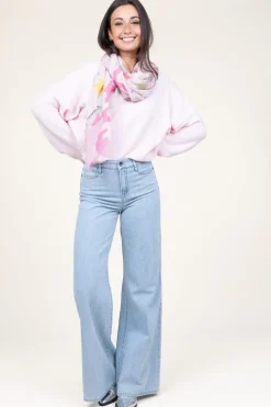 Best 45374 Denim Wide Leg Jeans Mumbai | Blue... | March23 | Little Soho