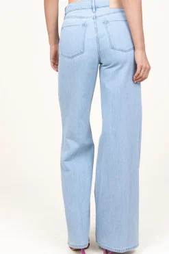 Best 45374 Denim Wide Leg Jeans Mumbai | Blue... | March23 | Little Soho