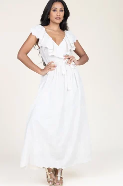 Best Louizon Dress With Embroidery Palmsprings | Natural... | | Little Soho