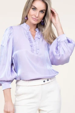 Discount Barong Barong Earrings Saphira Duo | Purple... | | Little Soho