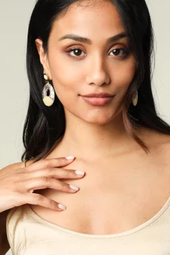 Best Barong Barong Earrings Saphira Happy Ufo | Natural... | | Little Soho