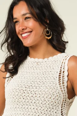 Hot Barong Barong Earrings Saphira Moonstruck Medium | Gold... | | Little Soho