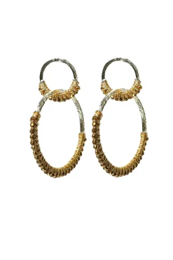 Best Sale Barong Barong Earrings Saphira Twin | Gold... | | Little Soho