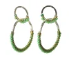 New Barong Barong Earrings Saphira Twin | Green... | | Little Soho