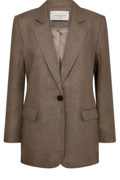 Hot Copenhagen Muse Eco Linen Blazer Nature | Beige... | | Little Soho