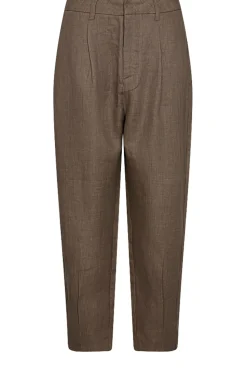 Best Copenhagen Muse Eco Linen Pleated Trousers Nature | Beige... | | Little Soho