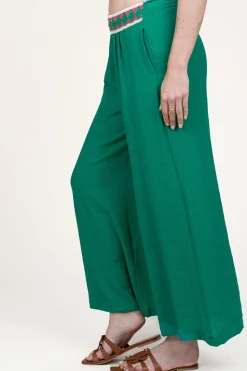 Clearance Louizon Eco Viscose Pants Ilem | Green... | | Little Soho