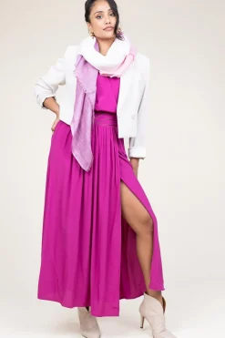 Outlet Louizon Ecovero Maxi Dress Yacinthe | Purple... | | Little Soho