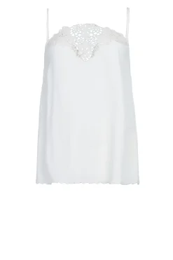 Discount Louizon Ecovero Top With Crochet Dirla | Natural... | | Little Soho