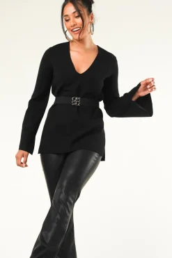 New Dante 6 Elastic Belt With Gold Logo Motif | Zwart... | | Little Soho