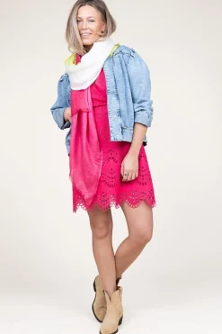 Fashion Suncoo Embroidery Dress Chirel | Pink... | | Little Soho