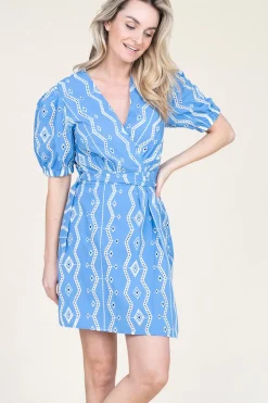 Clearance Suncoo Embroidery Dress Clem | Blue... | | Little Soho